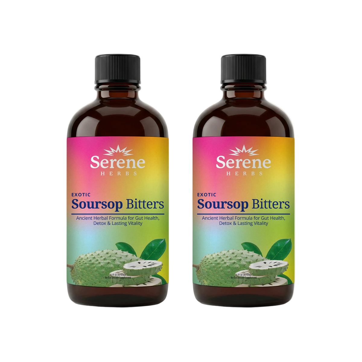 Serene Herbs Soursop Bitters Liquid | Digestive & Gut Support